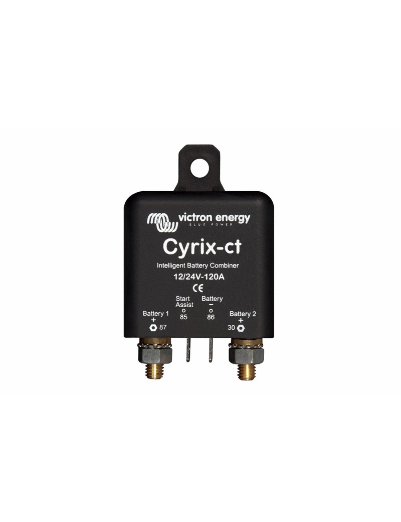 Inteligentny przełącznik do akumulatorów Cyrix-ct 12/24V-120A Victron Energy - Zestaw#2
