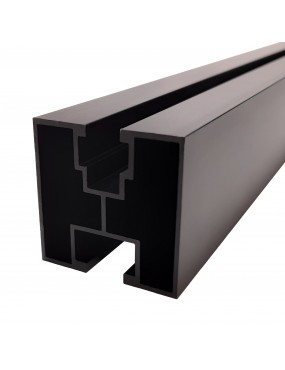 Profil do montażu paneli fotowoltaicznych 40x40 4,4 m Czarny