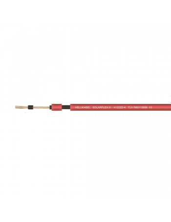 Kabel solarny 6 mm czerwony Helukabel