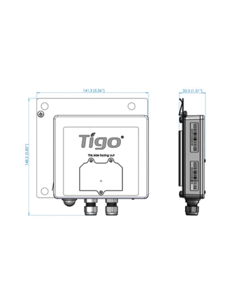 Bramka WiFi do komunikacji z modułami fotowoltaicznymi TAP Tigo Energy#2