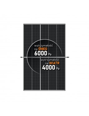 Trina 385 W Vertex Black Frame solar panel